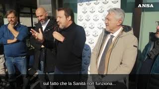 Sanita Salvini in Umbria quotNon accettiamo la morale dalla sinistraquot [upl. by Switzer688]