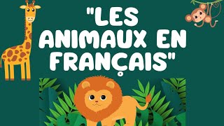 quotLalphabet français  À la découverte des animaux quot [upl. by Assele581]