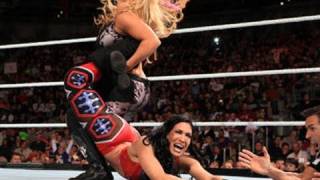 Raw Natalya vs Melina [upl. by Kilam762]