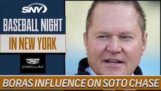 An inside look at dealing with super agent Scott Boras amidst the Juan Soto drama  SNY [upl. by Eta]