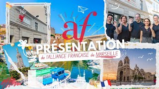 ☀️Présentation de lAlliance Française de Marseille🌊🐚 [upl. by Gannon]