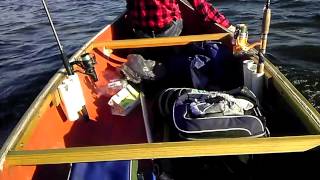 Flats fishing on a canoe with a cruise n carry 27hp [upl. by Relda]