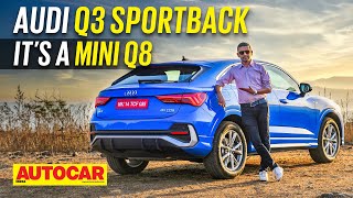 2023 Audi Q3 Sportback review  Compact Coupe SUV  First Drive  Autocar India [upl. by Hole544]