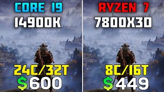 Core i9 14900k vs Ryzen 7 7800x3D [upl. by Leona]