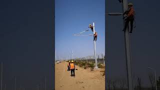 Electrified railway contactgrid pillar installation process [upl. by Guyon987]