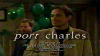 Port Charles closing credits  March 18 1999 [upl. by Illah]