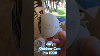 eufy Outdoor Cam Pro E220 unbox eufy eufyCam security home cctv e220 [upl. by Thisbe388]