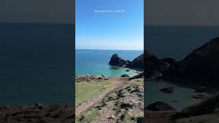 Kynance Cove Cornwall ✨🌻🌊🩵 travel youtubeshorts trending viralvideo uk reels youtube [upl. by Lirba]