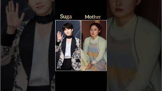 BTS member mother bts mother son btsarmy subscribe status viral shorts [upl. by Airdnaid]