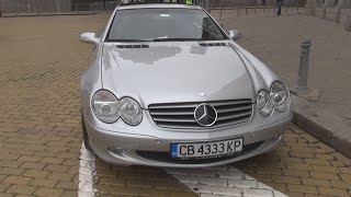 MercedesBenz SL 500 Car Exterior Walkaround [upl. by Alysoun60]