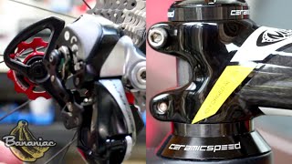 CeramicSpeed Bearings Review Headset Bottom Bracket Pulley Wheels Hub Bearings etc [upl. by Mraz]