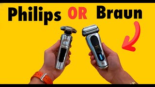 Philips Norelco Shaver 9000 Prestige VS Braun Series 9 PRO  Which one is better [upl. by Adey]