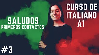 Saludos y primeros contactos en italiano [upl. by Araeic]