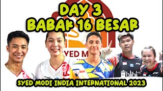 🔴LIVE SCORE DAY 3 SYED MODI INDIA INTERNATIONAL 2023 Live Score [upl. by Bamford]