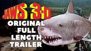 JAWS 3D Original Full Length Theatrical Trailer 1983 [upl. by Aeriela]