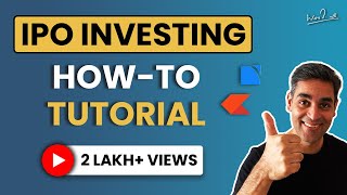 IPO Investing Strategy 2021  How to invest in IPOs on your broker account  Ankur Warikoo Hindi [upl. by Nedrah781]