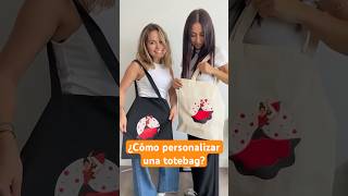 ✨¿Cómo personalizamos nuestras Totebags✨ [upl. by Selry]