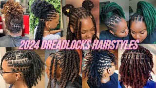 Best New 2024 Dreadlocks Hairstyles for African Women  New Dreadlocks hairstyles for Women [upl. by Atinauj]