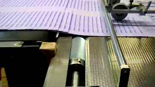 Sheet Stacker Paper Stacker A3 NSR Paper Stacking at 20000 sheets per hour [upl. by Aynam]