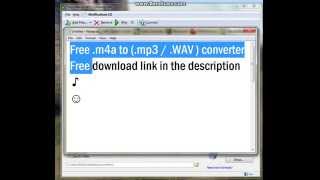 Free m4a to mp3 Converter Download link [upl. by Asina]