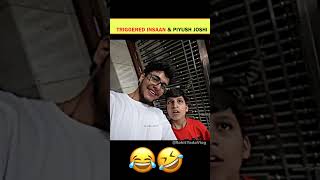 TRIGGERED INSAAN amp PIYUSH JOSHI 😅 shorts souravjoshivlogs triggeredinsaan piyushjoshigaming [upl. by Mariejeanne]