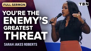 Sarah Jakes Roberts If God Called You Nothing Can Stop You  Motivational Sermon  Praise on TBN [upl. by Enitnelav]