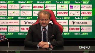 ONTV Nicola Guida post TernanaBari 03 Playout serie B [upl. by Alphonso]