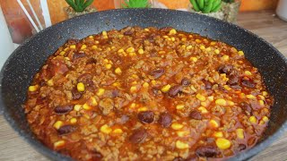 Chili Con Carne Rezept selbstgemacht schnell und lecker selber machen schnelles Rezept rezepte [upl. by Sandell]