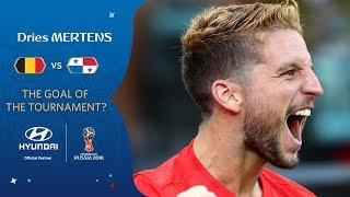 Dries MERTENS goal vs Panama  2018 FIFA World Cup  Hyundai Goal of the Tournament Nominee [upl. by Sorce270]