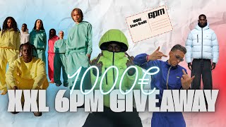 XXL 1000€💰6PM GIVEAWAY  FREE TRACKSUIT🤯 Achraf hat mir Trackies Geschickt📦🅿️ Unboxing [upl. by Palgrave]