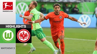 Wolfsburg  Eintracht Frankfurt  12  Zusammenfassung  Bundesliga 202425 [upl. by Gnuy231]