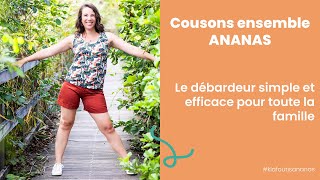 TUTO COUTURE  Coudre le débardeur pour toute la famille [upl. by Aitnuahs708]