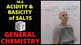 166 Acidity and Basicity of Salts  General Chemistry [upl. by Jamal]