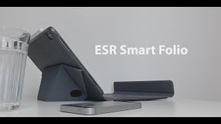 Review of ESR Smart Folio keyboard cover for iPad Pro 11quot 2018 [upl. by Suolekcin280]