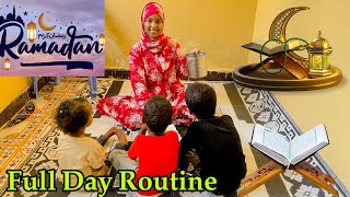 FULL DAY ROUTINE IN RAMADAN MAALINTA OO DHAN SHAQADA AAN QABTO [upl. by Ner]