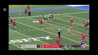 Aaron Blockton HS Football Highlights [upl. by Alvis]