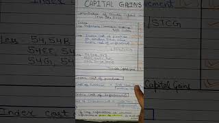 202425 Index cost of purchase  index cost of improvement  capital gains  202425 bcom [upl. by Avonasac]