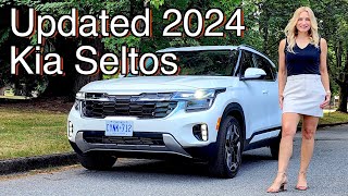 Updated 2024 Kia Seltos Review  The best seller gets an update [upl. by Nuahsel731]