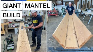 GIANT MANTEL BUILD [upl. by Hsirrap96]