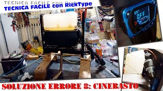 Cinebasto VEVOR con Errore 8 come ho risolto a costo zero [upl. by Cahan887]