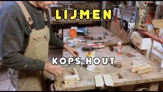 Timmertip 960 kops hout lijmen proef [upl. by Christoph]