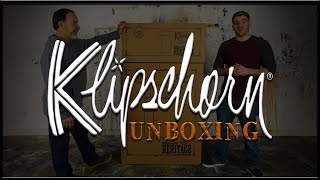 Klipschorn AK6 Unboxing [upl. by Englebert625]