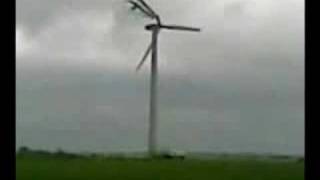 Wind Turbine Wreck amp Explosion [upl. by Tasia742]