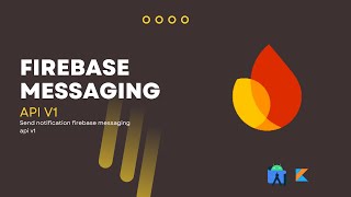 Sending Firebase Cloud Notification Through Android App using API  New HTTP V1 API  Android Kotlin [upl. by Suoivatra]