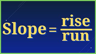 How To Find The Slope of A Line  Positive Negative Zero Undefined Slope  Formula Explained [upl. by Cornall277]