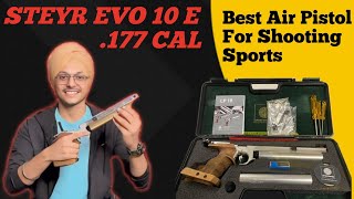 Steyr Evo 10 E 177 Cal Air Pistol Unboxing  Best Pistol For Shooting  Full Review [upl. by Eira]