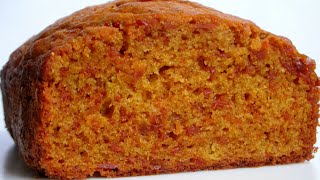 How To Make Super Soft Carrot Cake At Home  Less Sugar [upl. by Nolyarb827]