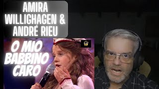 Amira Willighagen amp André Rieu  O mio babbino caro  Reaction  This will floor you [upl. by Asirret479]