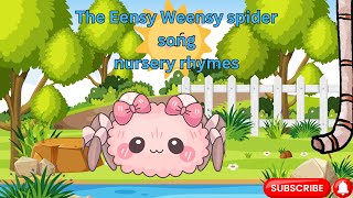 The Amazing Eensy Weensy Spider Song NurseryRhymes ToddlerLearning [upl. by Dita439]