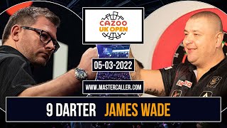 9Darter James Wade UK Open 2022 [upl. by Kelila]